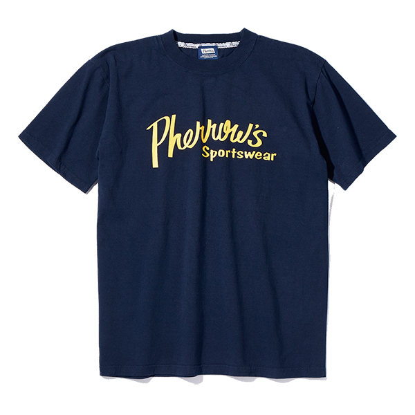 フェローズ Pherrow's Tシャツ 26S-PT1 半袖 TEE プリント ロゴT カットソー 綿100％ アメカジ 定番 シンプル 人気 定番 メンズ 2026年 春夏 新色 | Pherrow's | 09