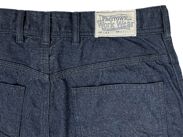 Pherrow's（フェローズ） ペインターパンツ 191WP ワークパンツ デニム