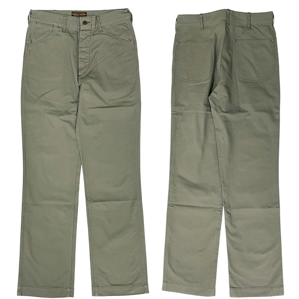 STUDIO D'ARTISAN ヘリンボーンワークパンツ 大戦ミリタリー STUDIO D'ARTISAN ヘリンボーンワークパンツ 大戦ミリタリー STUDIO D