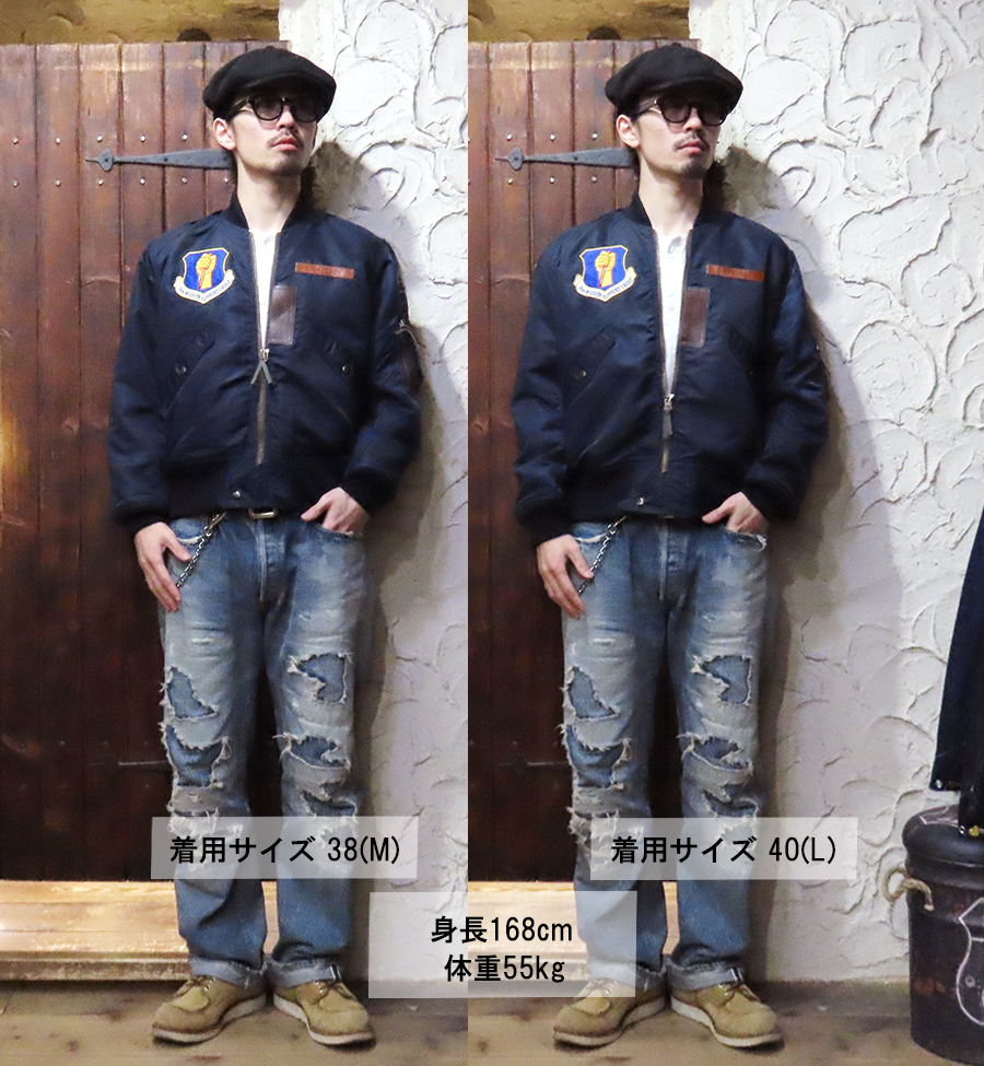 Pherrow's(フェローズ) フライトジャケット 26S-L-2A(TEST)DECO Pherrow's(フェローズ) フライトジャケット 26S-L-2A(TEST)DECO