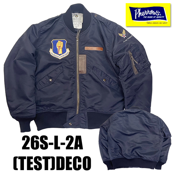Pherrow's（フェローズ） フライトジャケット 26S-L-2A(TEST)DECO