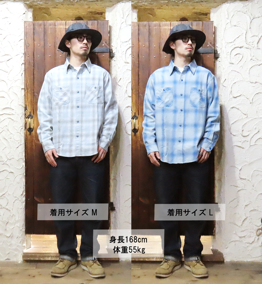Pherrow's（フェローズ） ネルシャツ 26S-731SN チェック 春夏用