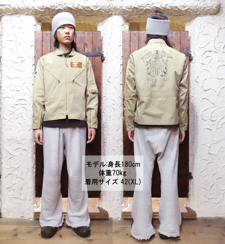 Pherrow's（フェローズ） サマー フライトジャケット 26S-P7758J(DECO