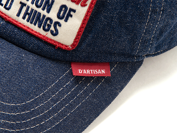 STUDIO D'ARTISAN（ステュディオ・ダ・ルチザン） デニムキャップ