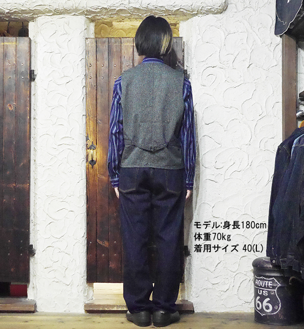 SUGAR CANE シュガーケーン ワークベスト SC12795 9oz COTTON