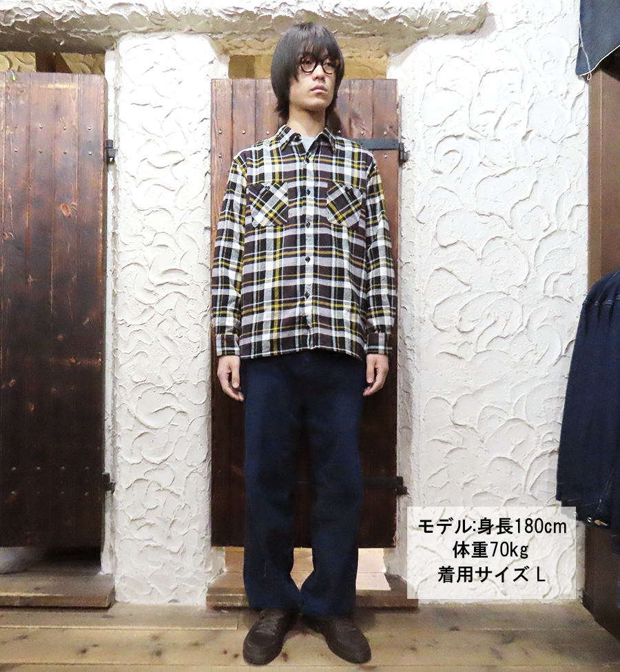 SUGAR CANE シュガーケーン ネルシャツ SC29566 TWILL CHECK WORK