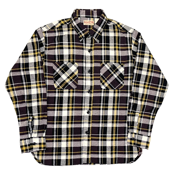 SUGAR CANE シュガーケーン ネルシャツ SC29566 TWILL CHECK WORK