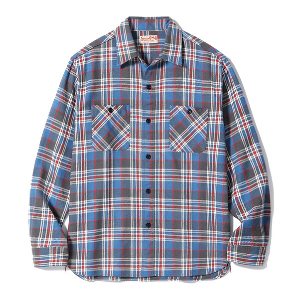 SUGAR CANE シュガーケーン ネルシャツ SC29564 TWILL CHECK WORK