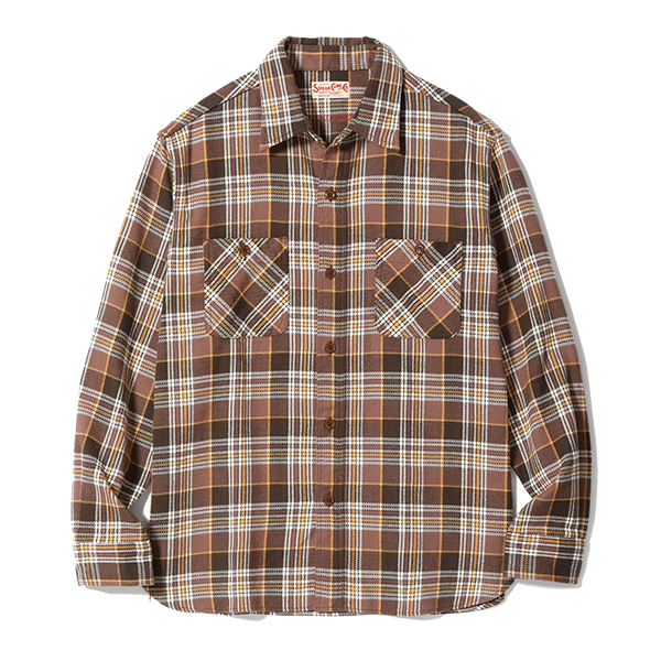 SUGAR CANE シュガーケーン ネルシャツ SC29564 TWILL CHECK WORK