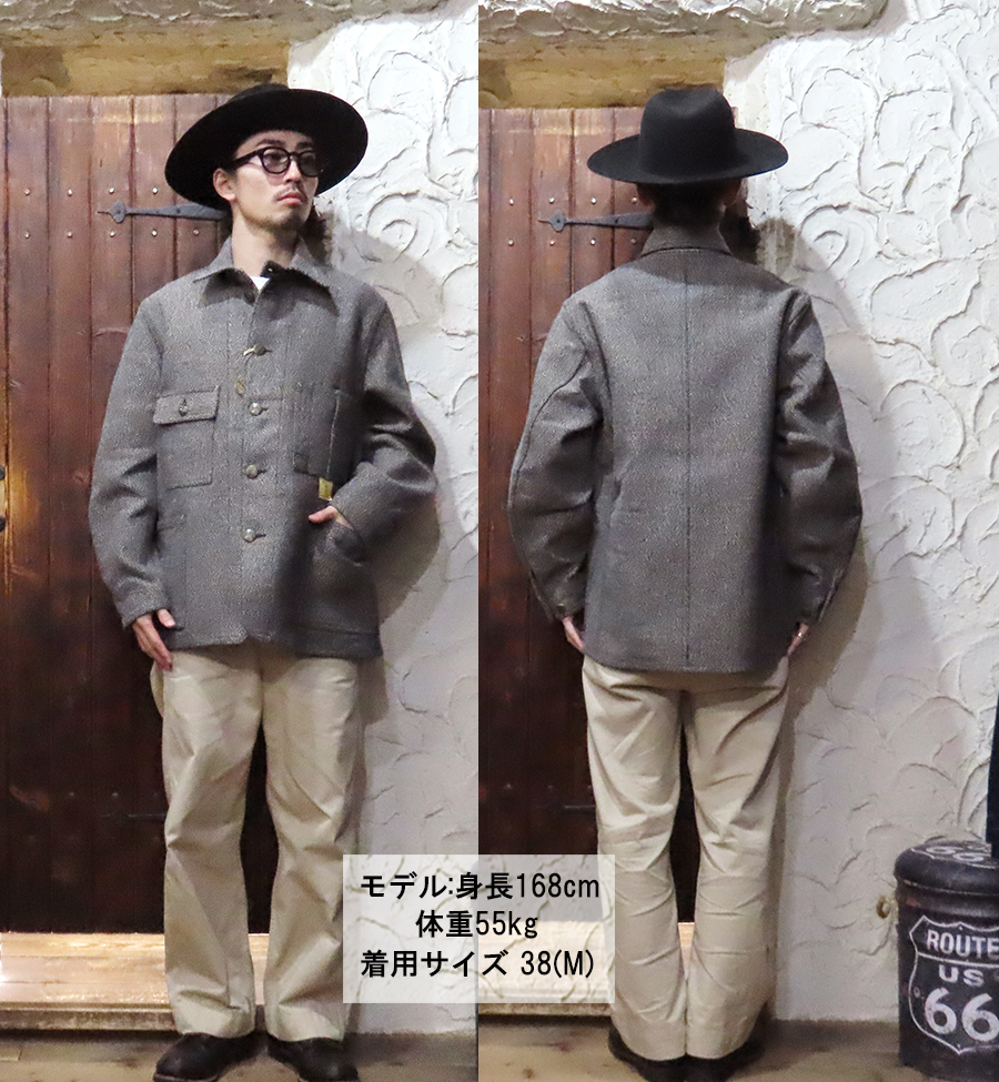 SUGAR CANE シュガーケーン ワークコート SC15835 FICTION ROMANCE