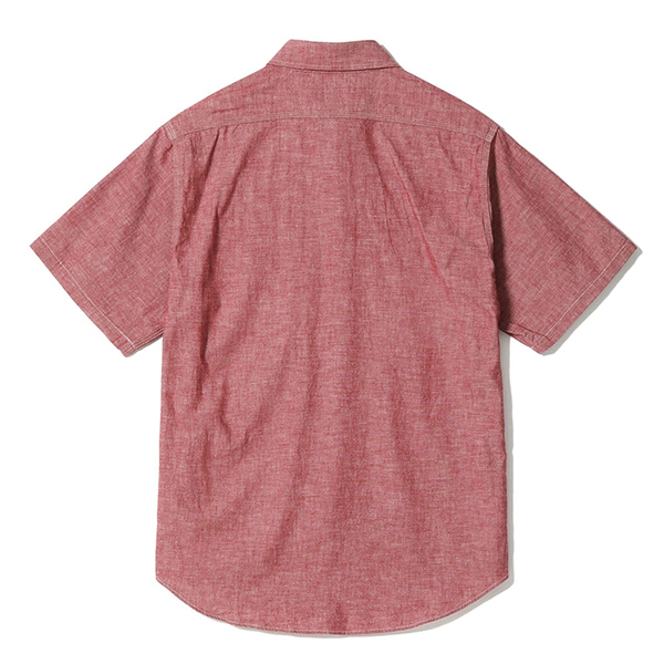 SUGAR CANE シュガーケーン レッド シャンブレーシャツ SC39703 RED