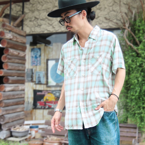 SUGAR CANE シュガーケーン ワークシャツ SC39728 半袖 シャツ RAYON