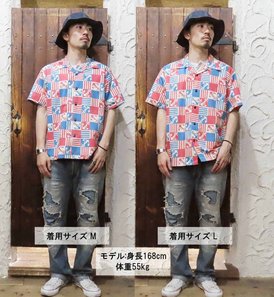 SUN SURF アンカー柄 半袖シャツ SUN SURF アンカー柄 半袖シャツ トップス