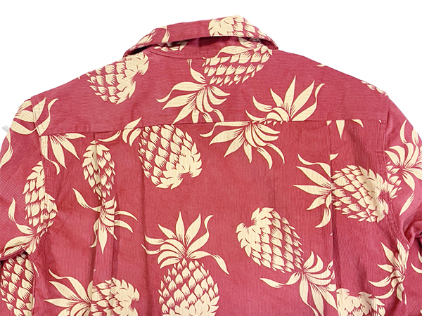 SUN SURF サンサーフ オープンカラーシャツ SS29580 長袖 コーデュロイ