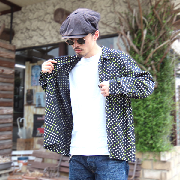 STAR OF HOLLYWOOD スターオブハリウッド アロハシャツ SH29709 “POLKA