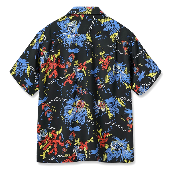 SUN SURF サンサーフ アロハシャツ SS39626 TROPICAL FISH レーヨン