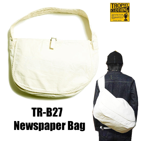 トロフィークロージング TROPHY CLOTHING TR-B27 Newspaper Bag ニ...
