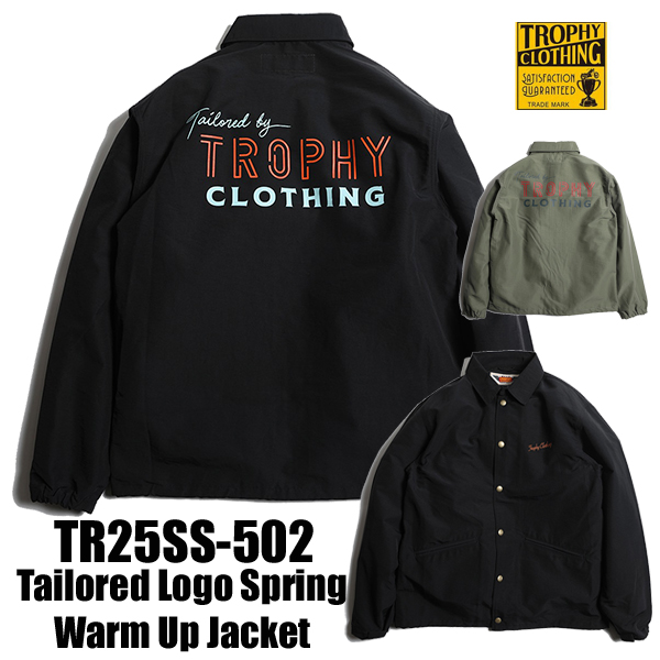 TROPHY CLOTHING(トロフィークロージング) コーチジャケット TR25SS TROPHY CLOTHING(トロフィークロージング) コーチジャケット TR25SS