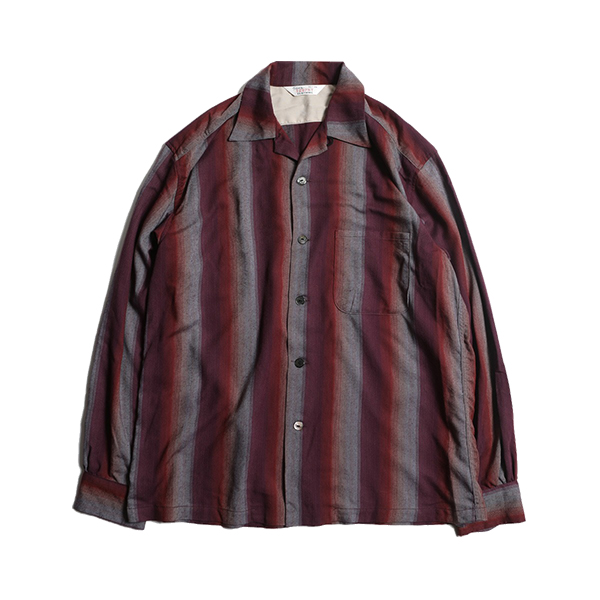 TROPHY CLOTHING トロフィークロージング オープンカラーシャツ
