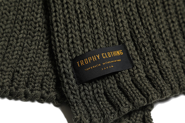 TROPHY CLOTHING（トロフィークロージング） ニット マフラー TR25AW