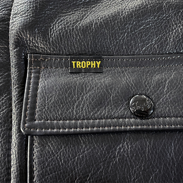 TROPHY CLOTHING（トロフィークロージング） レザーベスト TRL-07
