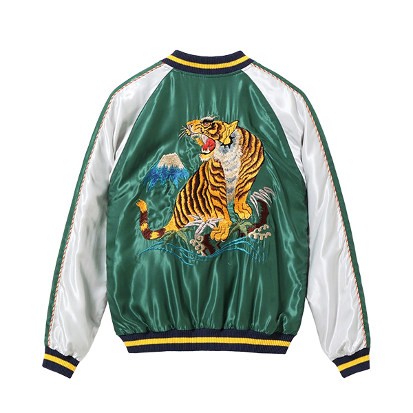 TAILOR TOYO テーラー東洋 リバーシブル スカジャン TT15972-145 GREEN