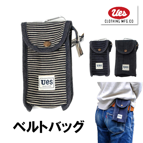 UES CLOTHING ボディバッグ ネイビー