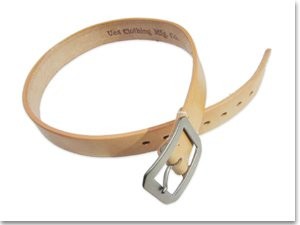 UES（ウエス） ベルト 84-SB スクエアバックル レザーベルト