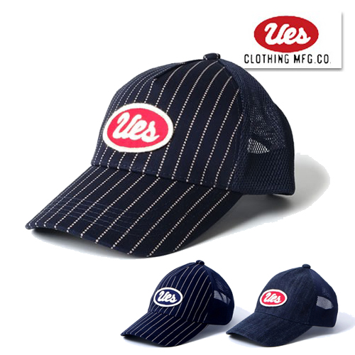 UES ウエス ues メッシュキャップ 82MC-I 帽子 CAP ウォバッシュ インディゴ デニム ベースボールキャップ ロゴ ワッペン コットン  日本製 メンズ アメカジ : 2023-82mc-i : こだわりのアメカジ通販ラグタイム - 通販 - Yahoo!ショッピング