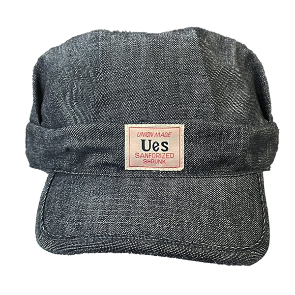 UES（ウエス） ワークキャップ 82W デニム 帽子 CAP アメカジ 定番