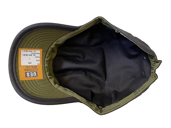 UES（ウエス） ワークキャップ 82W ブラック スミクロ 帽子 CAP