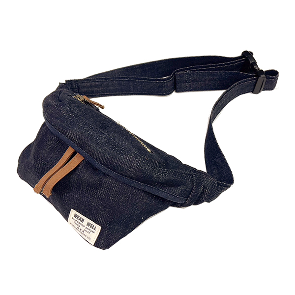 UES ウエス　ボディバッグ ネイビー/ブラウン　▼値引き不可 UES ウエス ボディーバッグ WB-4 カバン 鞄 BAG ショルダー