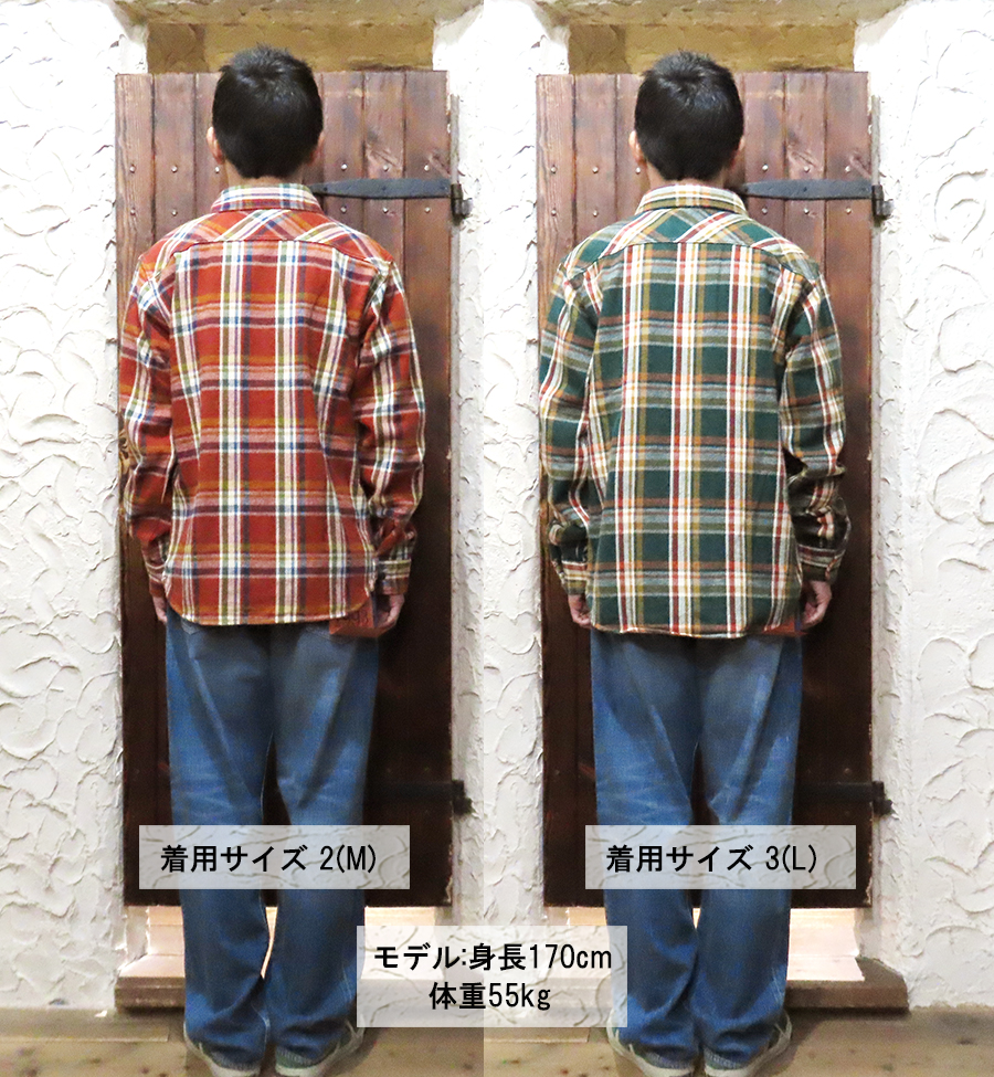 UES ウエス ヘビーネルシャツ 502553 FLANNEL SHIRTS ネルシャツ