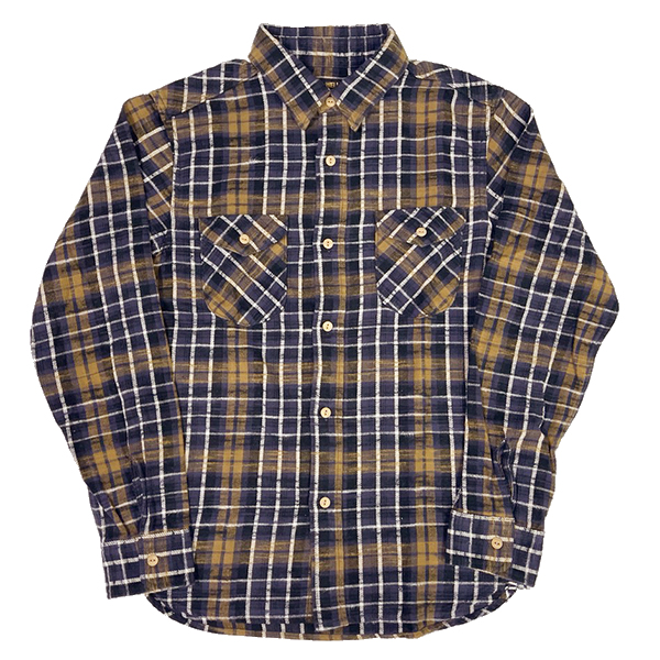 UES（ウエス） スラブネルシャツ 502554 FLANNEL SHIRTS ネルシャツ
