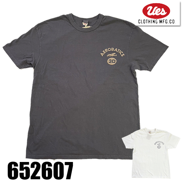 UES（ウエス） Tシャツ 652607 「飛行機」半袖 カットソー トップス