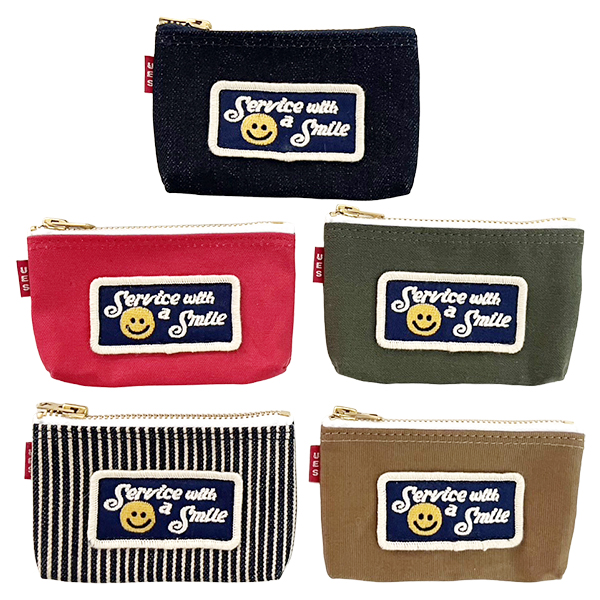 UES（ウエス） カードケース 892651 ZIP ポーチ 小物入れ 小さめ