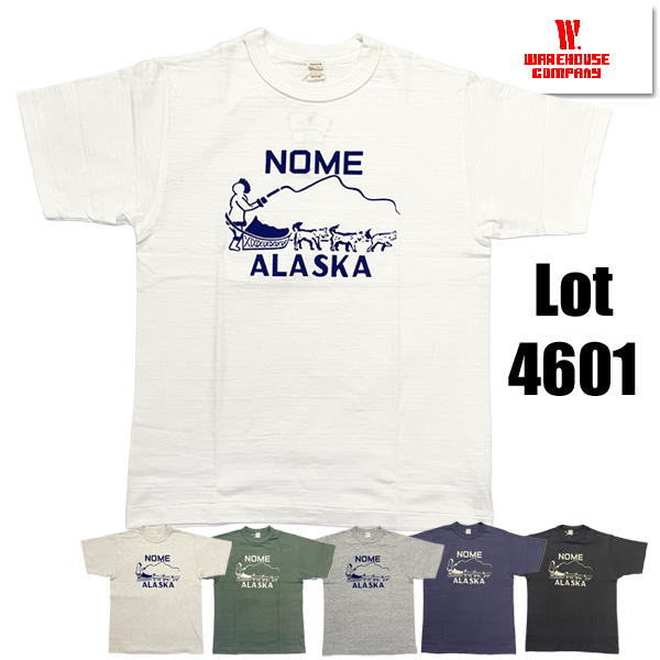 WAREHOUSE（ウエアハウス） WAREHOUSE Tシャツ Lot 4601 NOME 半袖
