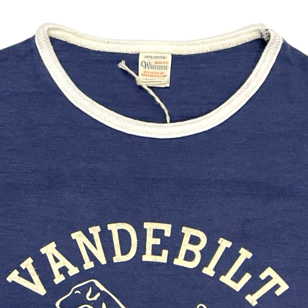 WAREHOUSE（ウエアハウス） リンガー Tシャツ Lot 4059 VANDEBILT 半袖