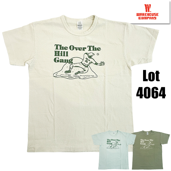WAREHOUSE（ウエアハウス） WAREHOUSE Tシャツ Lot 4064 THE OVER THE