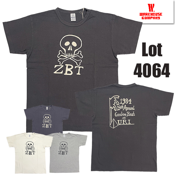 WAREHOUSE（ウエアハウス） WAREHOUSE Tシャツ Lot 4064 ZBT セコハンT