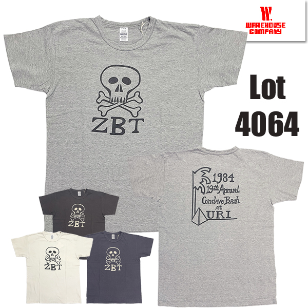 WAREHOUSE（ウエアハウス） WAREHOUSE Tシャツ Lot 4064 ZBT セコハンT