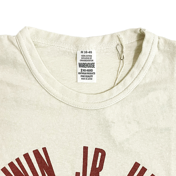 WAREHOUSE（ウエアハウス） WAREHOUSE Tシャツ Lot 4064 ERWIN JR.HIGH