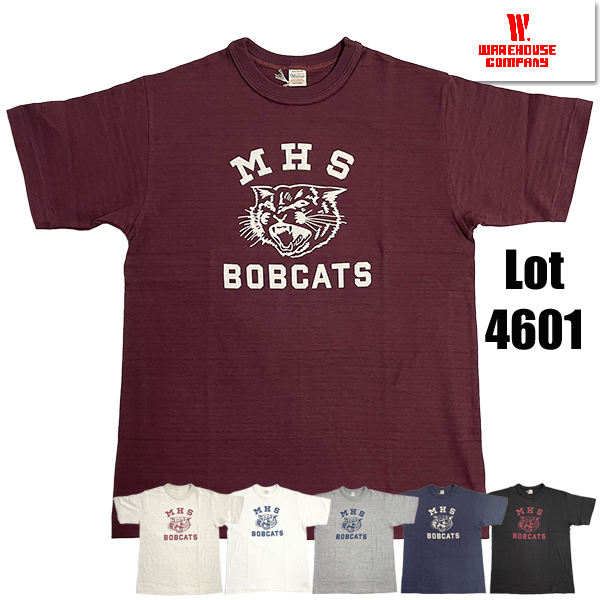 WAREHOUSE（ウエアハウス） WAREHOUSE Tシャツ Lot 4601 MHS 半袖