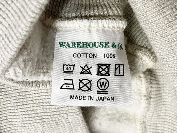 WAREHOUSE　FREMONT プリントラグランスウェット　Lot 461 WAREHOUSE ウエアハウス スウェットシャツ Lot 461 FREMONT