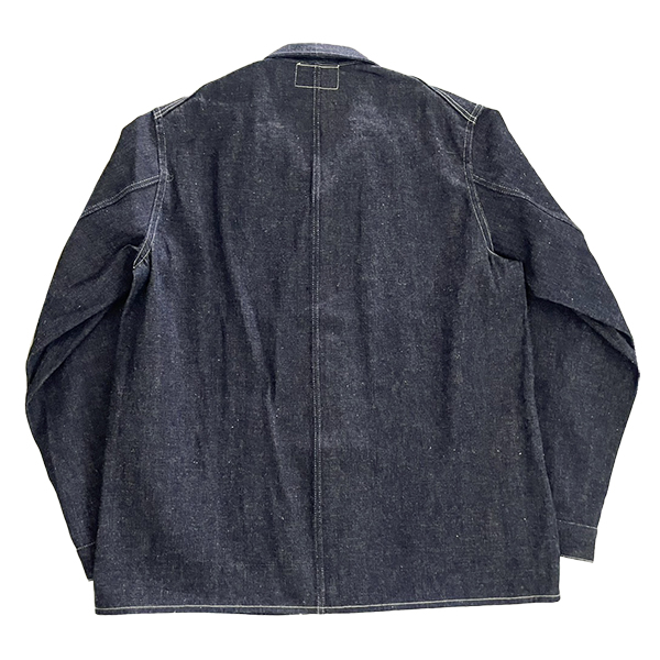 90s Nautica デニムコート ワーク チョア ミリタリー war-893-d.jpg