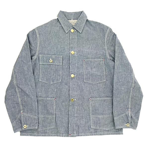 WAREHOUSE ウエアハウス カバーオール Lot 2195 INDIGO PINCHECK