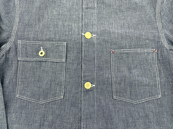 WAREHOUSE（ウエアハウス） カバーオール Lot 2195 INDIGO PINCHECK