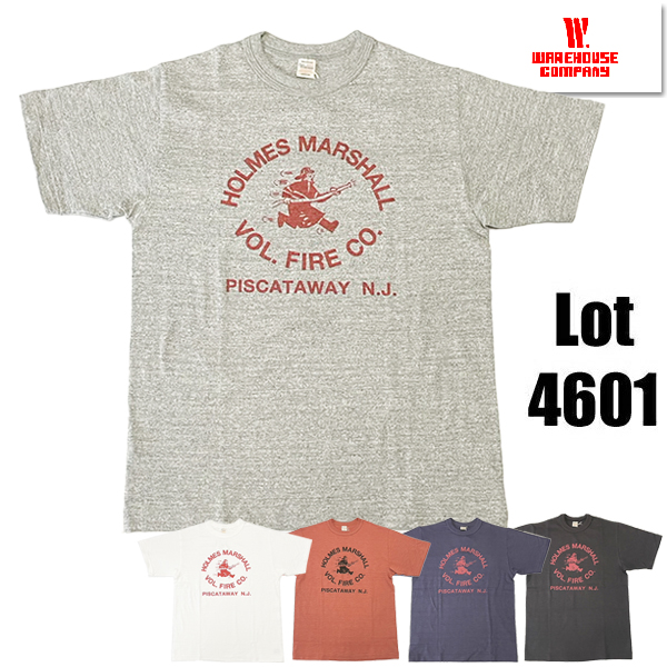 WAREHOUSE（ウエアハウス） WAREHOUSE Tシャツ Lot 4601 HOLMES