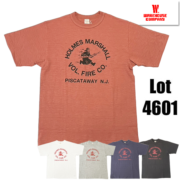 WAREHOUSE（ウエアハウス） WAREHOUSE Tシャツ Lot 4601 HOLMES