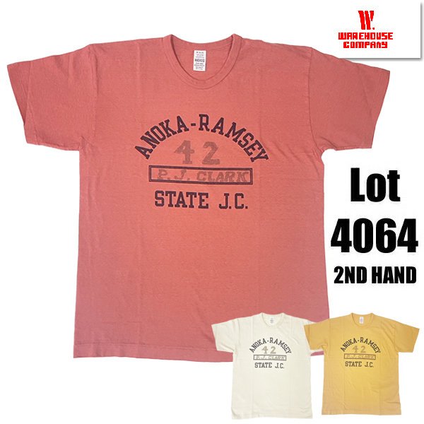 WAREHOUSE ウエアハウス Tシャツ Lot4064 ANOKA RAMSEY 半袖